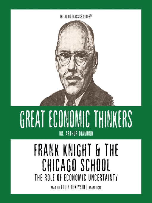 Title details for Frank Knight and the Chicago School by Arthur M. Diamond - Available